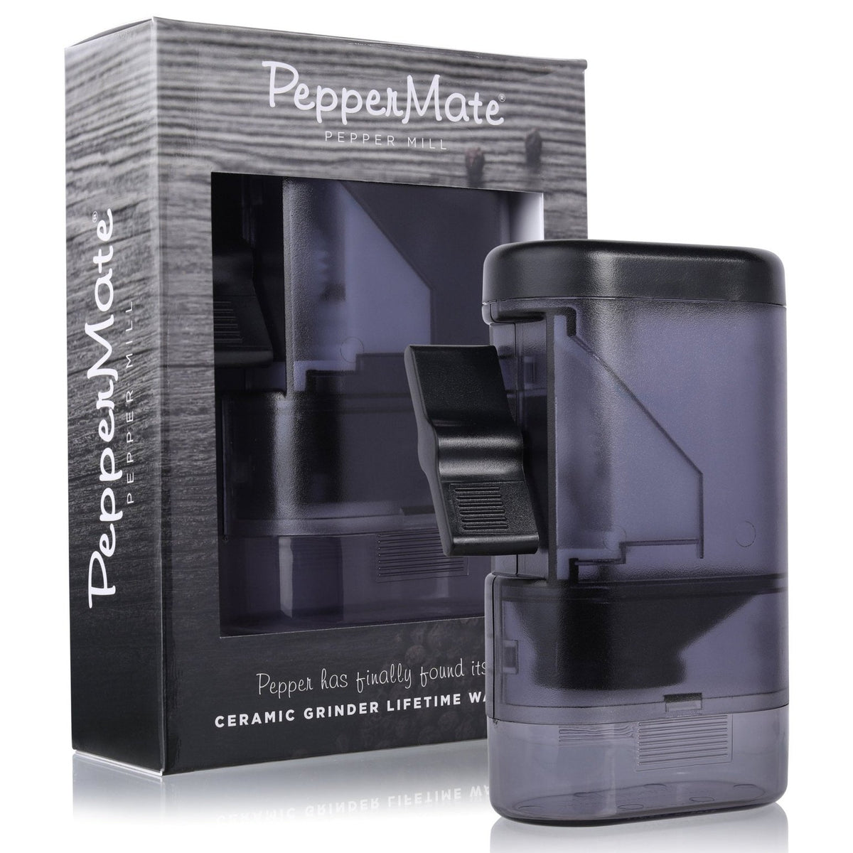 PepperMate: Premium Pepper Mill (Stainless Steel)